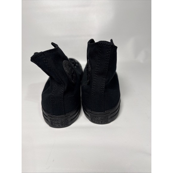 Converse Shoes Men's 8 Womans 10 Black Chuck Taylor All star High Top Sneaker - Picture 7 of 11